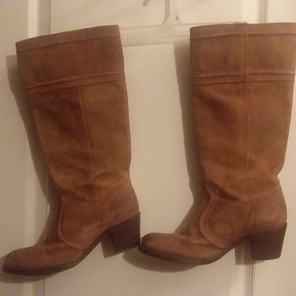 FRYE womens suade boots